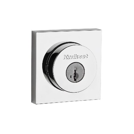 Kwikset Clear Pack Halifax Square SGL CYL DBOLT 91580-010